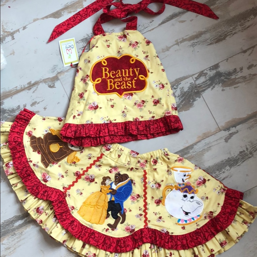 NWT belle skirt set by cherry pit boutique